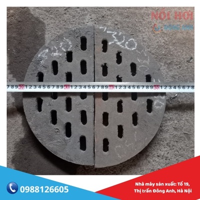 Ghi nồi hơi đường kính 320, đúc ghi lò hơi giá rẻ nhất - 0988 126 605