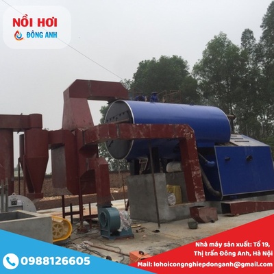 Nồi hơi đốt than củi 5 tấn - 0988 126 605