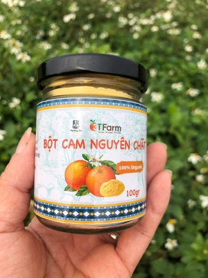 Bột cam nguyên chất