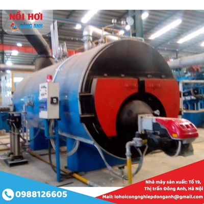 Nồi hơi đốt dầu 5 tấn, lò hơi đốt dầu -0988 126 605