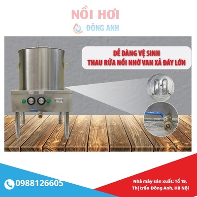 Nồi điện nấu phở 40 lít giá tại xưởng - 0988 126 605