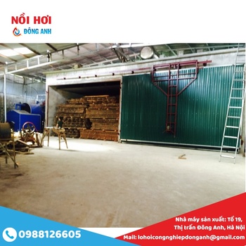 Lò sấy gỗ công nghiệp, lò hơi sấy gỗ - 0988 126 605