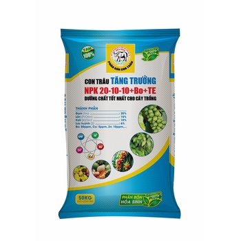 Phân bón Con Trâu tăng trưởng 50kg