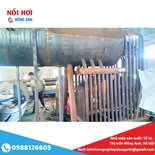 Lò hơi đốt than củi 750kg/h -0988126605