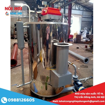 Lò hơi đốt dầu 100kg/h, nồi hơi đốt dầu - 0988 126 605