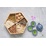 Hộp đựng mứt Tết bằng tre (Hộp lục giác 6 ngăn)
