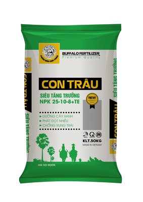 Phân bón Con Trâu NPK siêu tăng trưởng 50kg