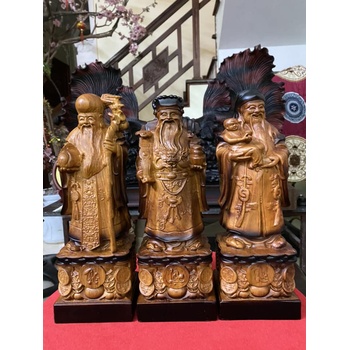 Bộ Tam Đa – Gỗ Hương Đá siêu vân