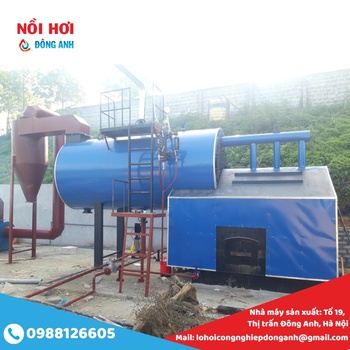 Nồi hơi đốt  than củi 2.5 tấn -0988126605