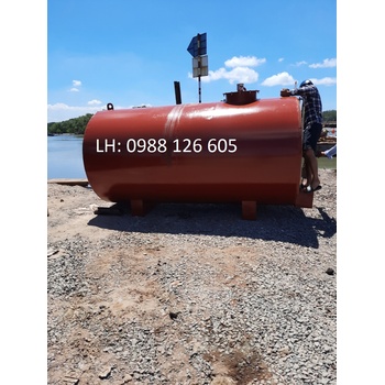 Chế tạo bồn chứa dầu 6m3, téc chứa dầu 6m3-0988126605