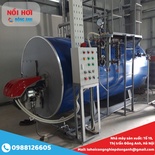 Nồi hơi đốt dầu 1 tấn, lò hơi đốt dầu - 0988 126 605