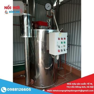 Nồi hơi đốt dầu 200kg/h, lò hơi đốt dầu - 0988 126 605