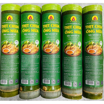 Thịt chua Hà Điệp (ống nứa):
