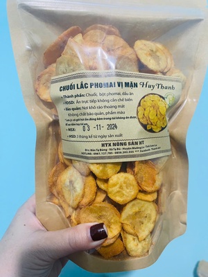 Chuối lắc phô mai vị mặn
