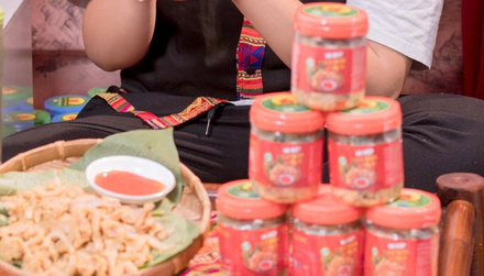 Thịt chua Hà Điệp vị tỏi ớt