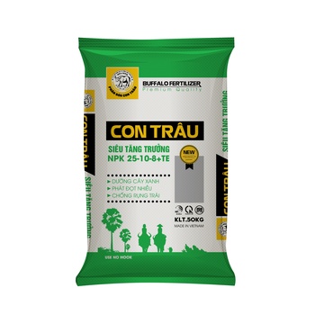 Phân bón Con Trâu NPK siêu tăng trưởng 50kg